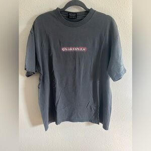 Vintage 90s Quicksilver Single Stitch Graphic Tee Size L
